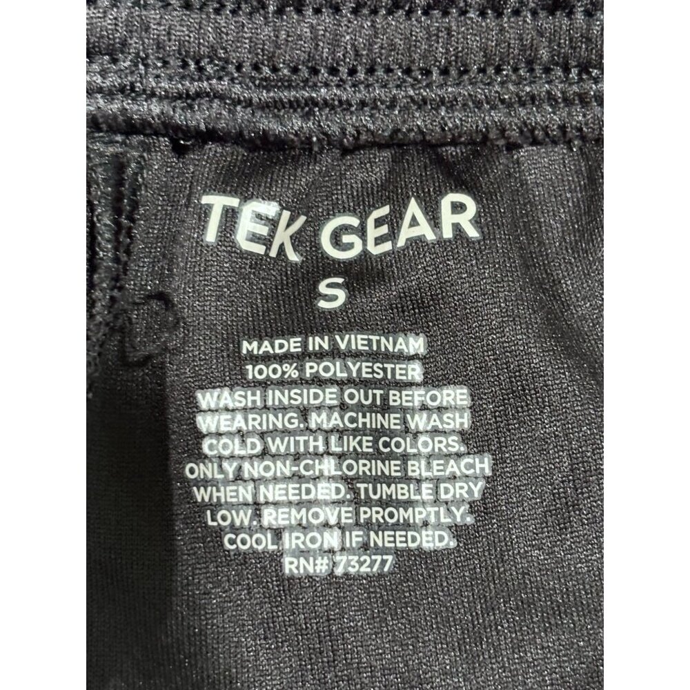 Tek Gear Mens Athletic Shorts S Black 100% Polyester - Picture 3 of 8